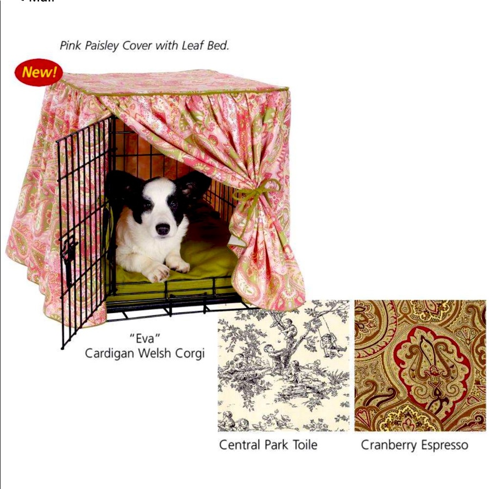 Paisley Crate Cover LIKE NEW
